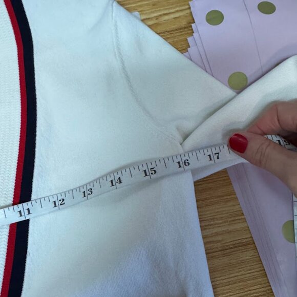 Ted Baker Skilarr Striped-Trim Cardigan Size 0 - Picture 13 of 14